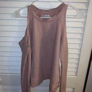 Off the shoulder sweater